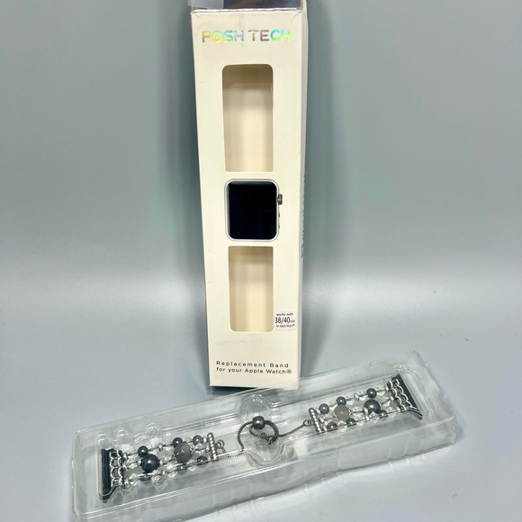 Posh Tech Replacement Adjustable Bolo Bead Apple Watch Strap 38/40MM - Picture 4 of 8